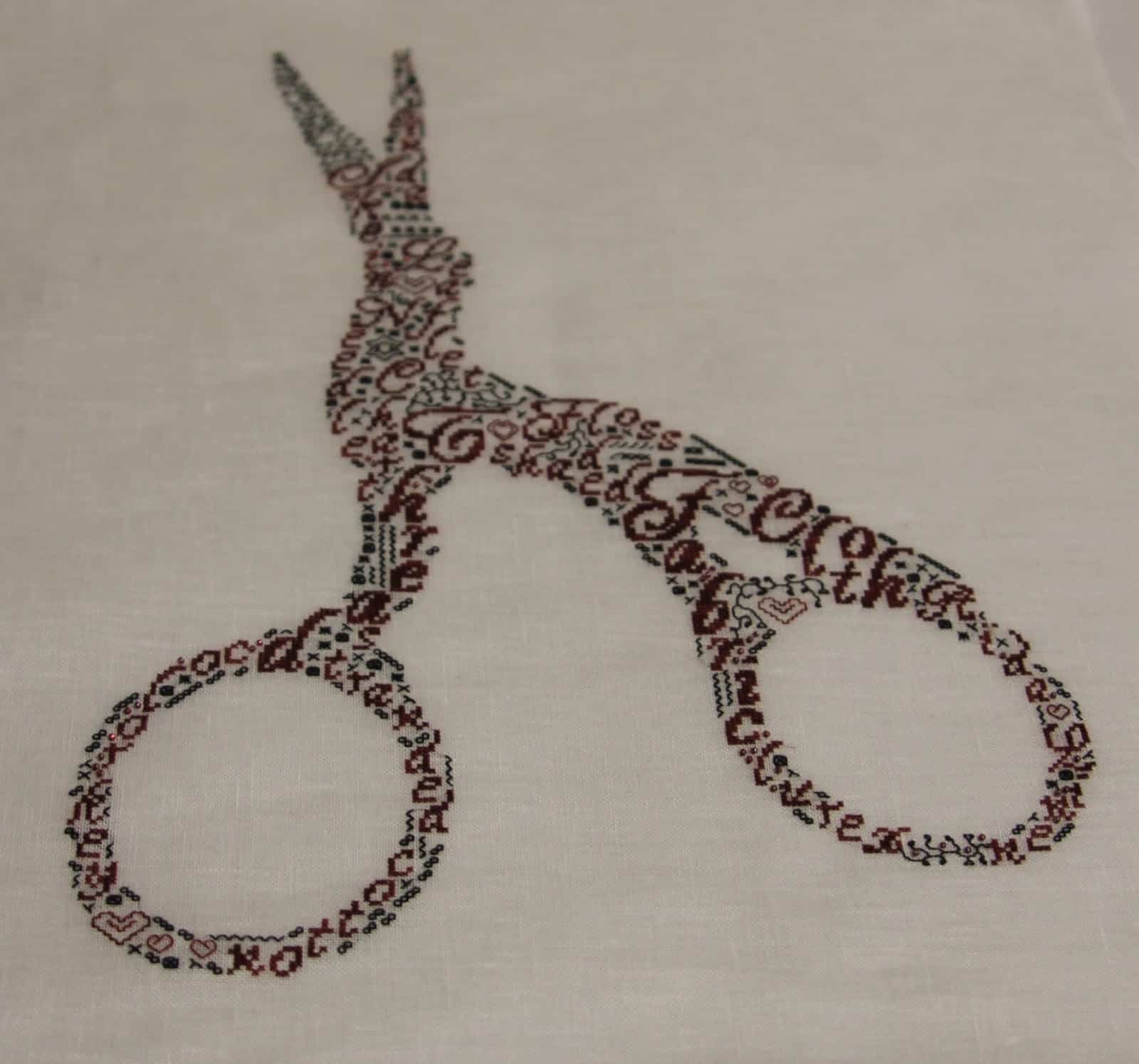 Debbie G Stitching Scissors by Dessin DHC 1