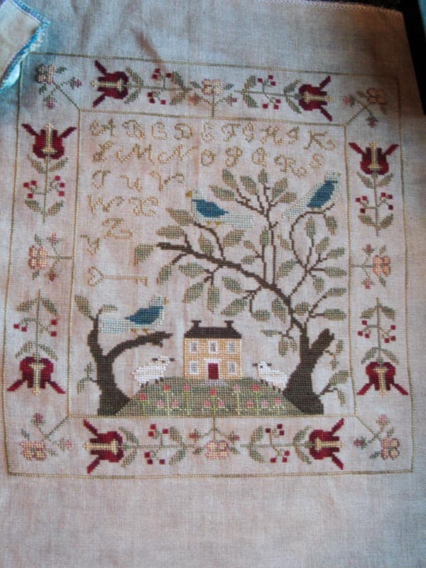 Laurie With Thy Needle Thread Birds of a Feather Mystery Sampler