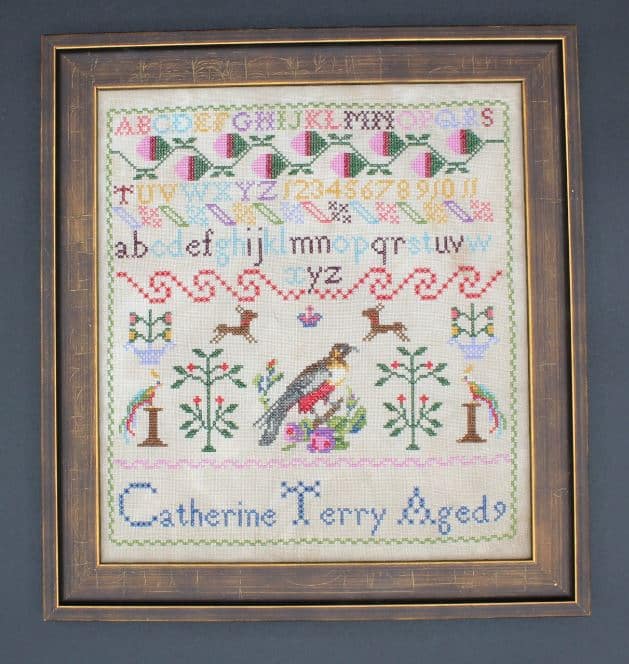 Rebecca P Catherine Terry Sisters Samplers